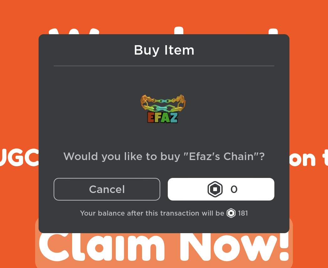 Efaz 🍊 on X: Efaz's Chain (#8 Serial) Giveaway!! Ends: Saturday, December  2nd 7:00 PM EST Requirements: 👤 Must be following @EfazDev! 👍 Like this  tweet 🔁 Retweet this tweet! ⇨ Reply