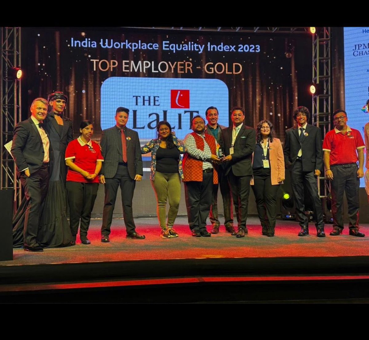 We progress together! Congratulations to Lailit and every team member for their efforts. Witnessing your success in the realm of diversity and inclusion, we feel a sense of growth as well. @KSF_IN @TheLalitGroup
