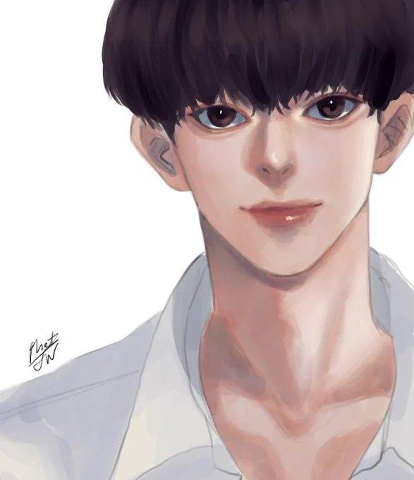 Happy birthday สุขสันต์วันเกิดจ้ะพี่ ถ้าหนูสอบไฟนอลวันนี้เสร็จ หนูจะมาวาดพี่ใหม่นะจ้ะ #SweetCherryBossDay #체리대장_찬열_HBD #HappyChanyeolDay