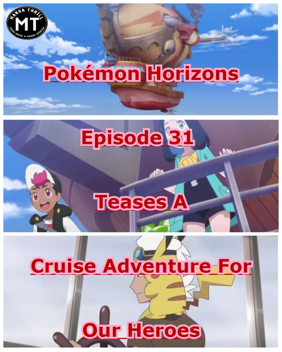 Data e hora de lançamento do episódio 31 do Pokémon Horizons