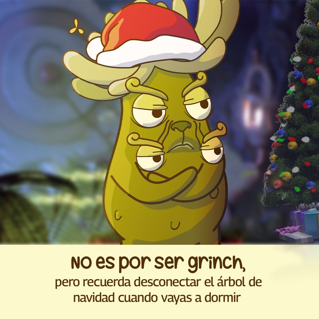 soyelfrailejon's tweet photo. ¿Ya pusiste tu árbol de Navidad?🎄 
💡Además de apagar las luces del arbolito cuando nadie las va a ver, recuerda que también puedes usar lucecitas ahorradoras de energía. Así consumirás menos y evitarás las posibilidades de incendios. 
¡Gracias por ser #TeamFrailejón 🤩🌟! https://t.co/d6iOmkF3ek