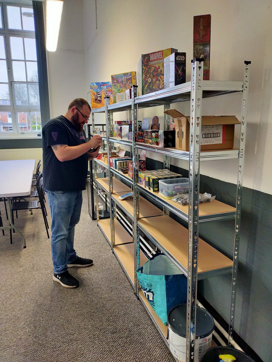 bigboss010's tweet photo. Yeah, so like... I run a game store now. 😱😱😱

#bigbosscookclub #voidgames #voidgamescrewe #LGS https://t.co/bD3yx9TRz9