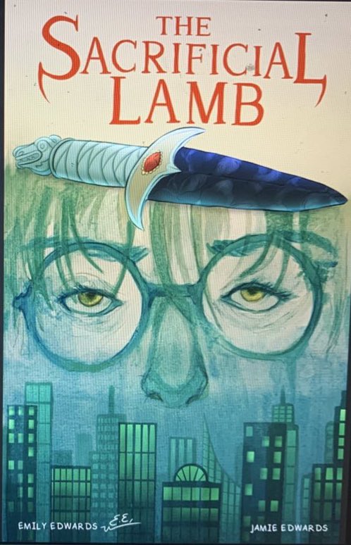 fraubbles1802's tweet photo. My current comics both have a finished comic cover!

Sacrificial lamb is going through a few different release ideas so I don’t have a date on it, but since I’m working on Pagliacci on my lonesome it will likely be out in august (as a rough deadline)

Con info will be next year! https://t.co/icLVPP33nW