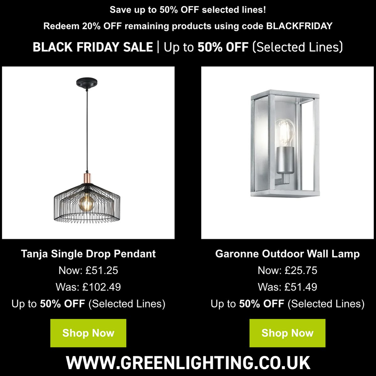 Save up to 50% OFF selected product lines this Black Friday 💡⏰ 

Redeem 20% OFF remaining products using code BLACKFRIDAY
eu1.hubs.ly/H06khD-0

#blackfriday #offer #sale