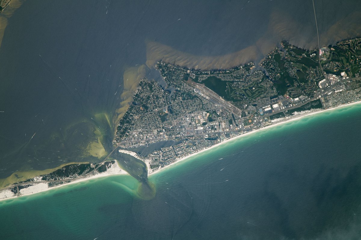 NASAEarth's tweet photo. Ocean views all day, every day 🌎 https://t.co/rXINVKSCFy