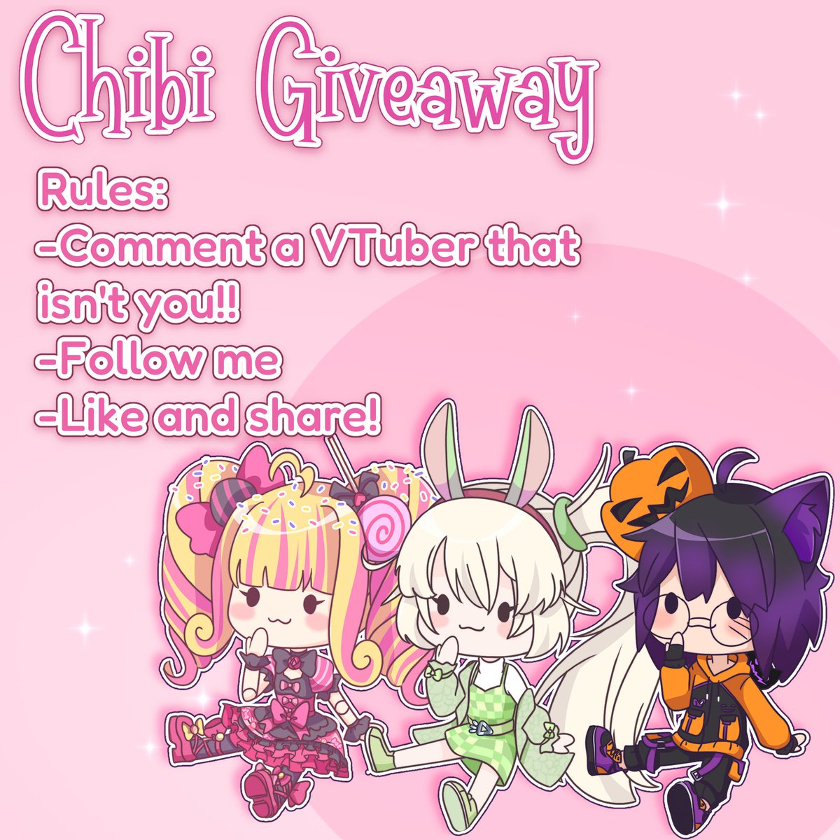 Smol giveaway for Christmas!! 🎄🎁🎅
Rules:
❄️ Comment a character/vtuber that isn't you!! (this is supposed to be a gift 🎁✨) 
❄️ Repost and like this twit
❄️ Follow this account <a href="/nefuu_/">Nefuu 🐰🔮 | VGen</a> ✨

⭐ Ends on December 10th! ⭐

Good luck everyone! ⛄🎁✨
#Vtuber | #YCH