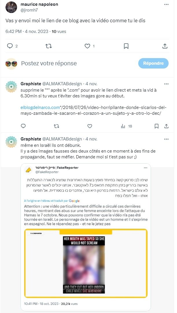 yaswaqa's tweet photo. @jromh7 @ajplusfrancais comme on t'as prouvé que la vidéo de l'éventrement est fake et tu continu de la poster malhonnêtement https://t.co/q4dDI0DozO