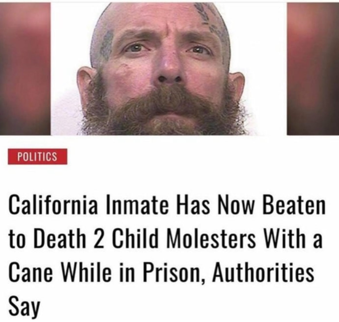 mariolopezviva's tweet image. Reduce his sentence for good behavior!