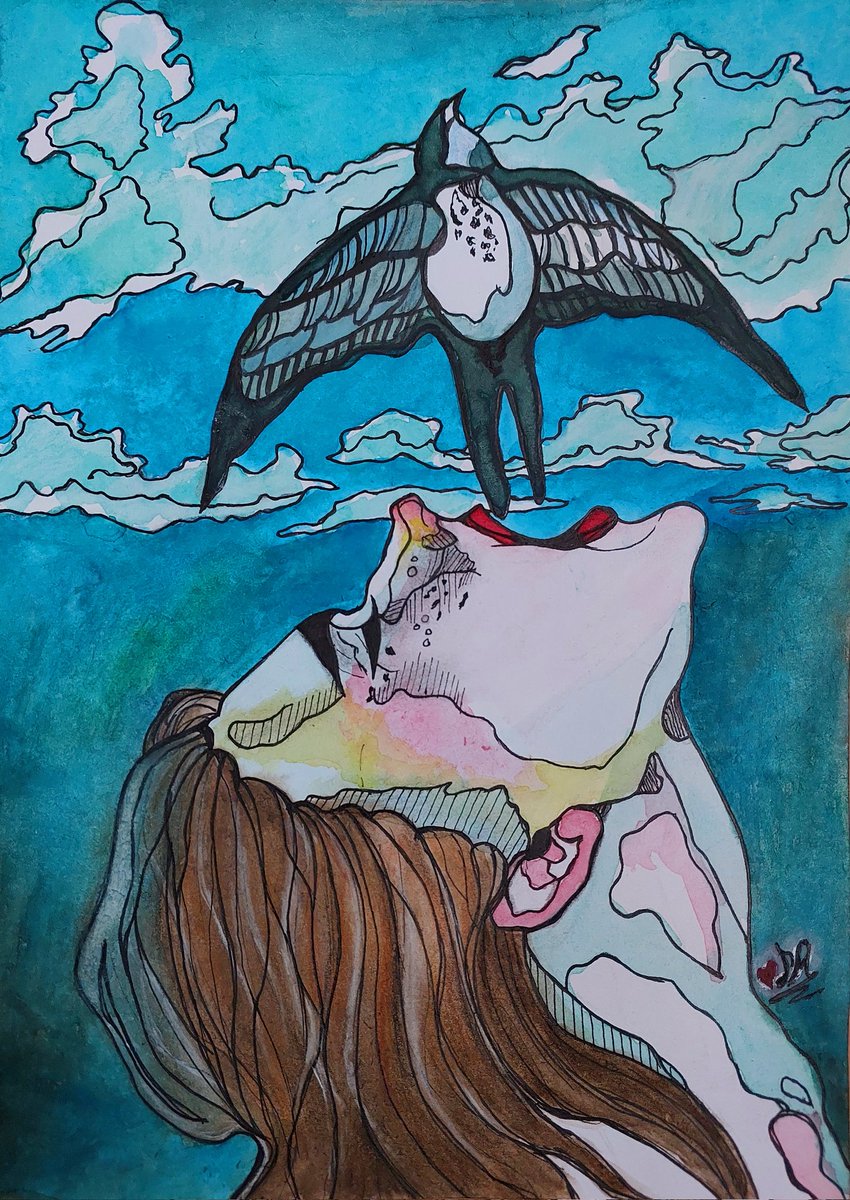 Ola_HaSsan567's tweet photo. My artwork 👩🏼🎨🪽
♥️🎵A
#drawing #art #woman #strong #freedom #time #patience #love #forever #my_world #life #picture
#nice #inside #Beauty #Good #sad #nature #work #design #new #look #artist #egypt #Watercolor #insta #follow #make_it_art #yaaay #My_drawing 🎨✏️🤙🏻 https://t.co/PtFzrbOkfN