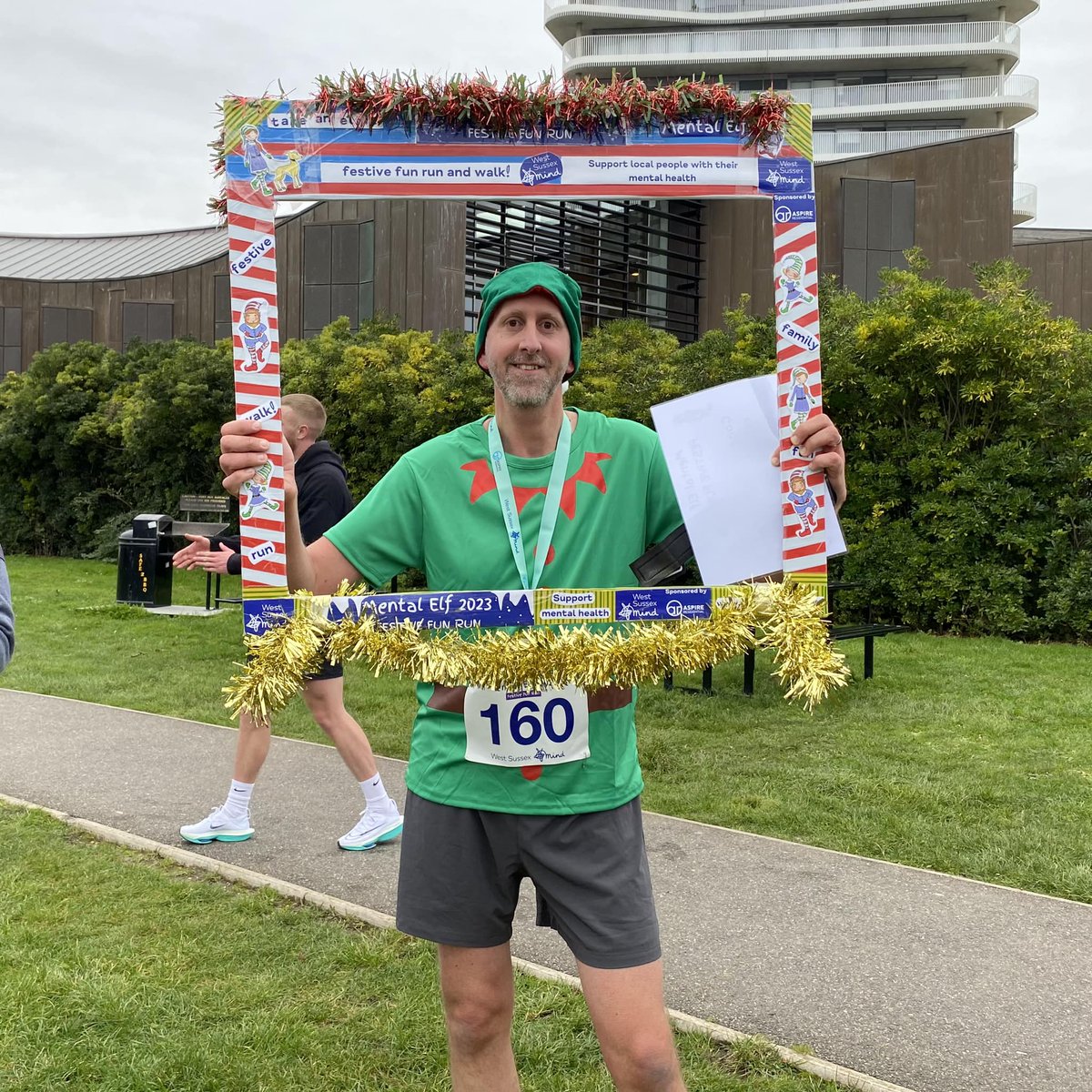 What a fantastic morning at our Mental Elf 5k! 180 runners & walkers all in festive costume - and with @SallyGunnell OBE starting the race. Huge thanks to everyone who took part and made it happen! 😍