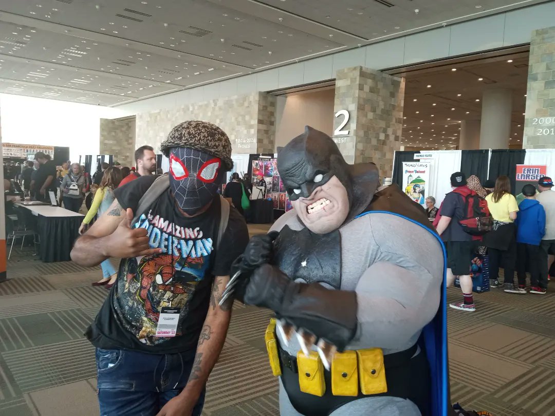 JaaiyeDee's tweet photo. NERDS!! @fanexposf  #fanexpo2023

#fanexpo  #fanexposanfrancisco #starwars #spiderman #xmen #marvel #squirrelgirl #dccomics #superman #batman #pokemon #pikachu #looneytoons https://t.co/jLbT8zt1fB