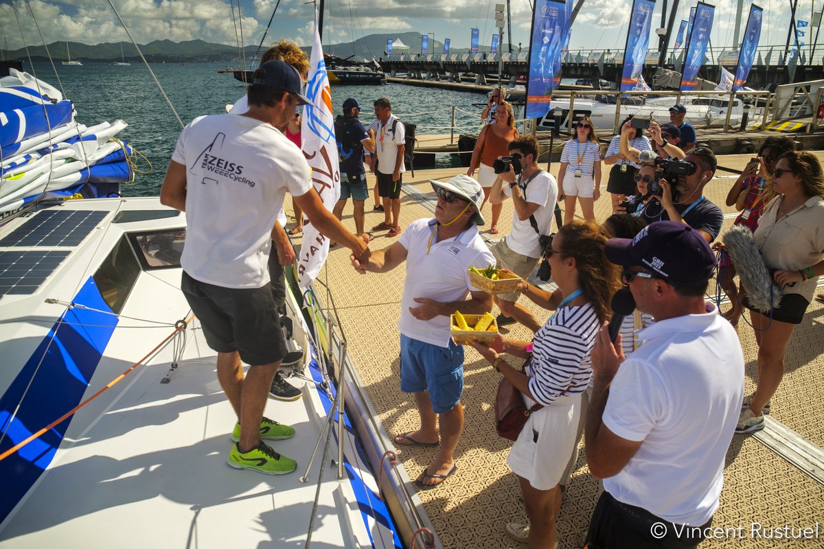 Magnifique arrivée en Martinique à Fort-de-France. Une belle saison 1 qui se termine au soleil après 19 jours de course !