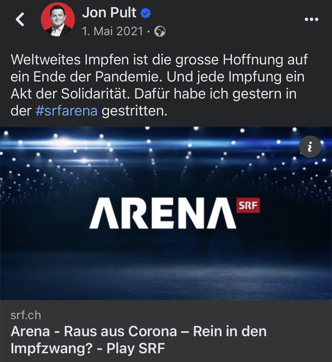 myswiss's tweet photo. #JonPult betrachtet die Bevölkerung als äusserst unselbstständig und unintelligent. Er ist davon überzeugt, dass die Menschen nicht selbst entscheiden können, was richtig und falsch ist. Brauchen wir wirklich jemanden mit dieser Einstellung im Bundesrat?
Ich richte meinen Appell an die bürgerliche Parlamentsfraktion:
Gebt Jon Pult keine Chance.