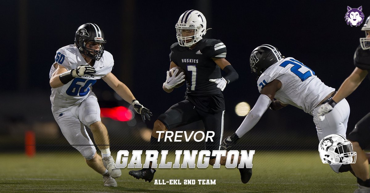 BVNW_Football's tweet image. Congratulations to Trevor Garlington (WR) for being named 2nd Team All-EKL! #PULLtheSLED