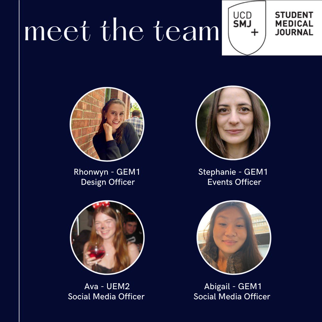 UCDsmj's tweet photo. Meet the team for the 11th edition!📖🤓✍️

We're all really looking forward to working on SMJ this year, if you see us around don't be a stranger! 

P.S: Research submissions will be opening soon, so be sure to keep an eye out👀 https://t.co/TXQEUvXAZS