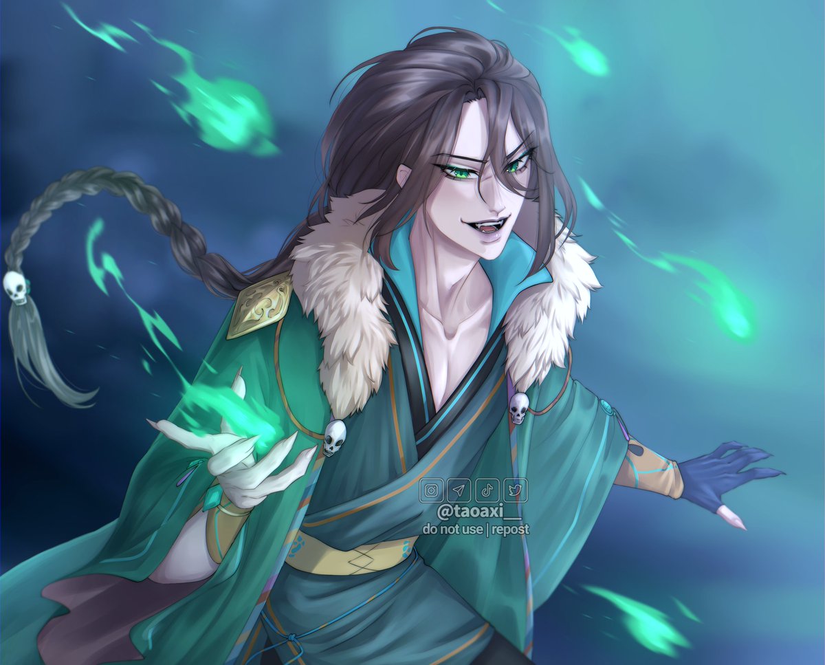 戚容 💚✨️ . . #QiRong #TGCF #TianGuanCiFu #heavenofficialsblessing