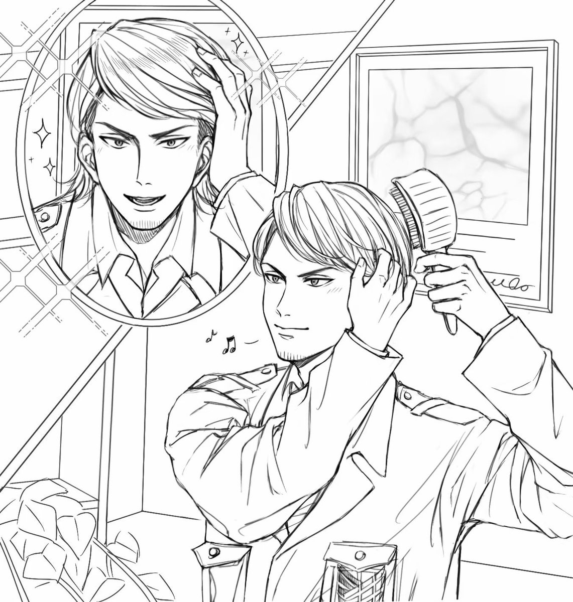 每天早晨，，真臭美。。
#Jeankirstein