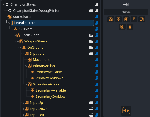 SirPigeonz's tweet image. One of my all time favorite Add-on&apos;s for #GodotEngine just released new version: 0.9.0!
State Charts is an amazing addon for complex Finite State Machines! Link in comment! #StateCharts