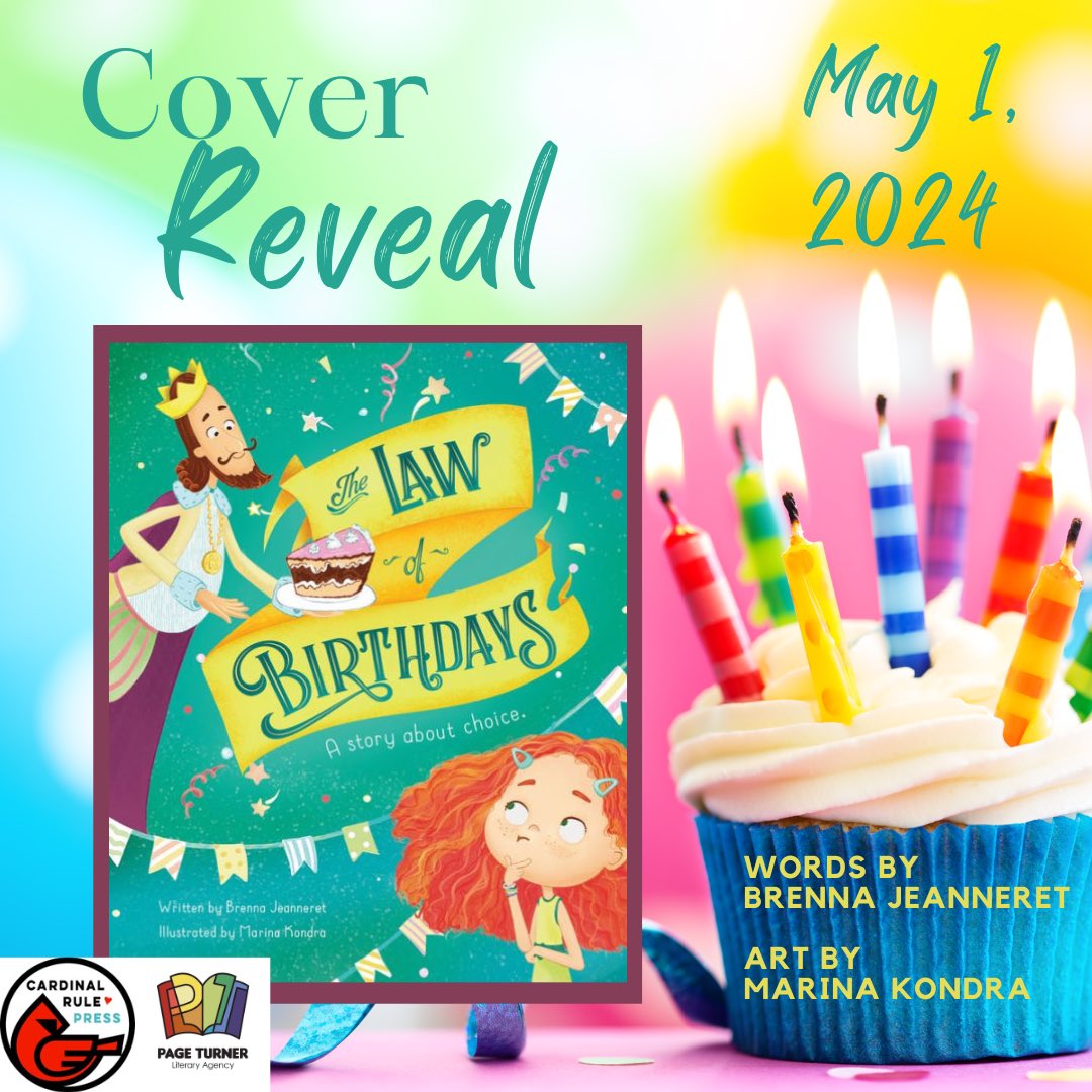 Cover Reveal!!

The Law of Birthdays
Words by @BrennaJeanneret 
Art by Marina Kondra
Edited by <a href="/Adamdblackman/">Adam Blackman</a> 
Published by <a href="/CardinalRulePrs/">Cardinal Rule Press</a> 

Landing on shelves May 1, 2024