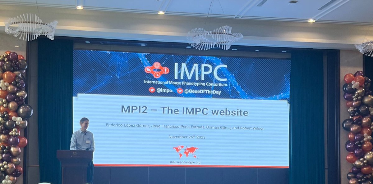 The IMPC is now in Houston for the 2023 Annual Fall KOMP2 & IMPC Meeting! A fantastic collaboration of scientist around the world are gathered to discuss developments within IMPC, #mousegenetics and the association with human genetic disorders. #IMPC23Houston