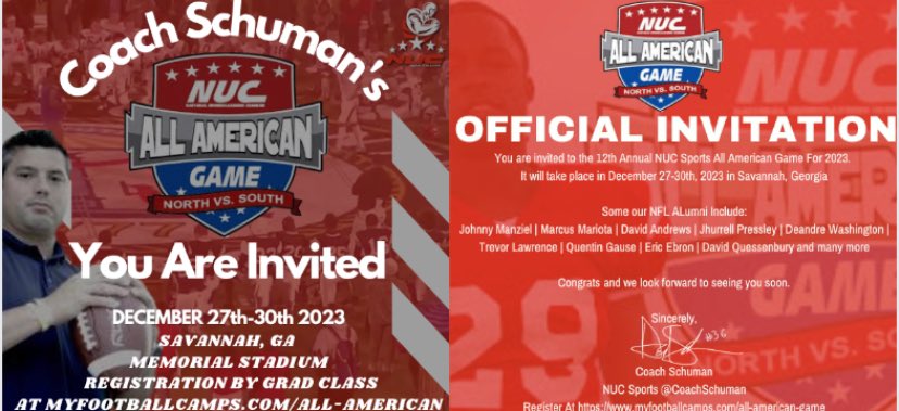 Javian “jay” Holland (@soildluhjayy1) on Twitter photo #AGTG blessed to be invite to the nuc all American game #keepworking <a href="/coachJimJones/">Jim Jones</a> <a href="/nucsports/">NUC Sports</a> <a href="/CarrolltonTroj1/">Carrollton High School FB 🏈 Recruiting Page</a> <a href="/JeremyO_Johnson/">Jeremy Johnson</a> <a href="/RecruitGeorgia/">Recruit Georgia</a> <a href="/CoachJoeyKing/">Joey King</a> <a href="/deucerecruiting/">Deuce Recruiting✌️</a> #AGTG blessed to be invite to the nuc all American game #keepworking <a href="/coachJimJones/">Jim Jones</a> <a href="/nucsports/">NUC Sports</a> <a href="/CarrolltonTroj1/">Carrollton High School FB 🏈 Recruiting Page</a> <a href="/JeremyO_Johnson/">Jeremy Johnson</a> <a href="/RecruitGeorgia/">Recruit Georgia</a> <a href="/CoachJoeyKing/">Joey King</a> <a href="/deucerecruiting/">Deuce Recruiting✌️</a>