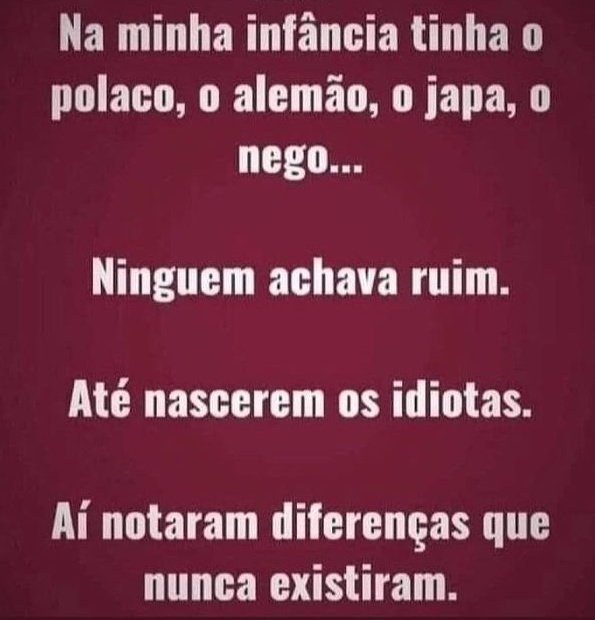 A lacrolandia esquerdopata fez isso.