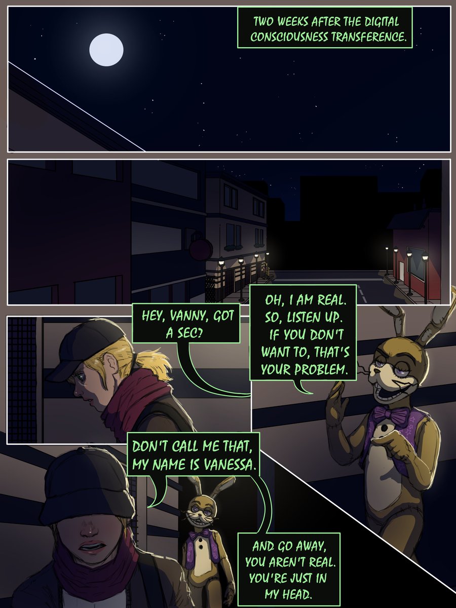 Hi! We are working on a translation of a fan comic by the FNaF