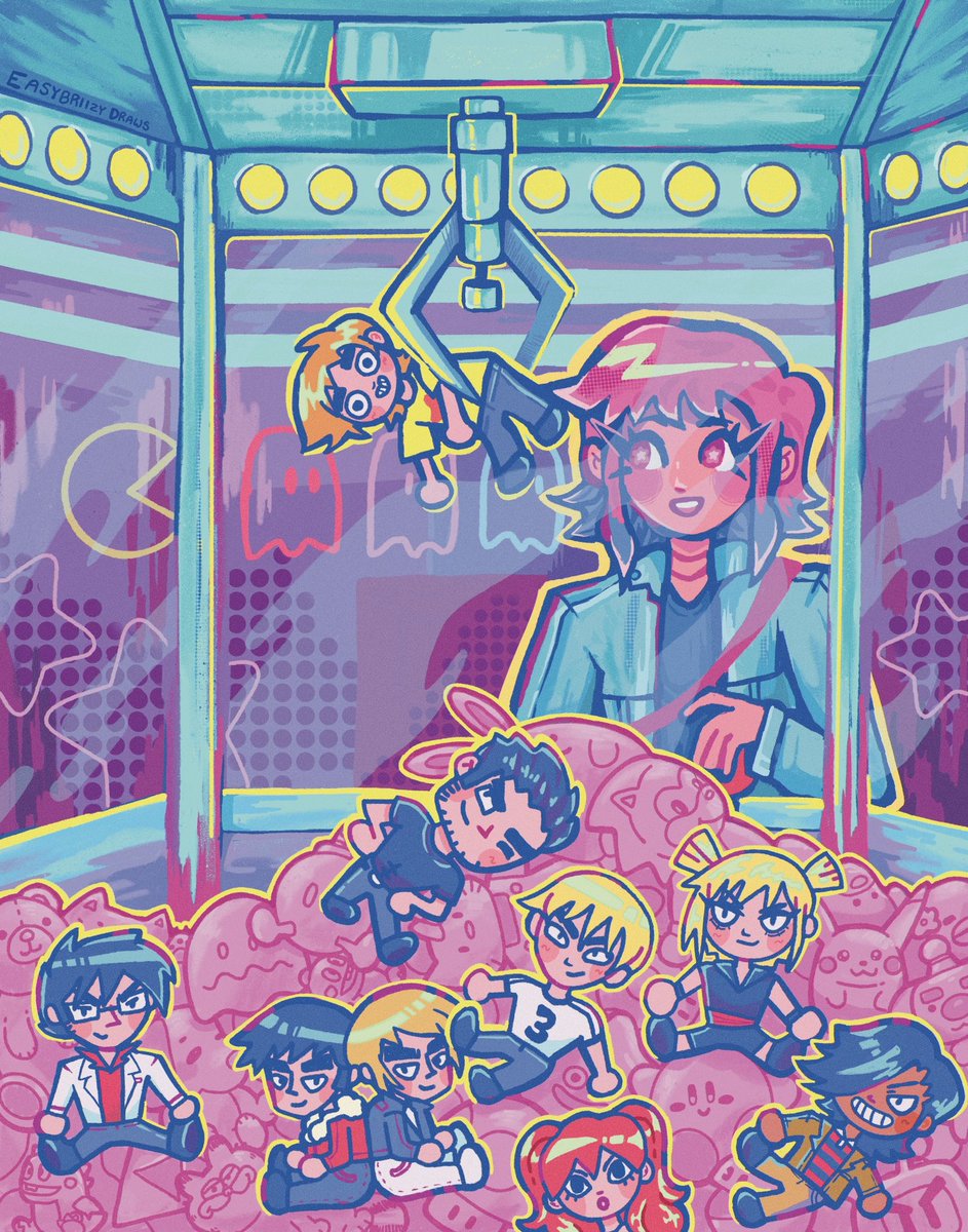 easybriizydraws's tweet photo. love those little guys #ScottPilgrimTakesOff https://t.co/GW3Wr2R6kB
