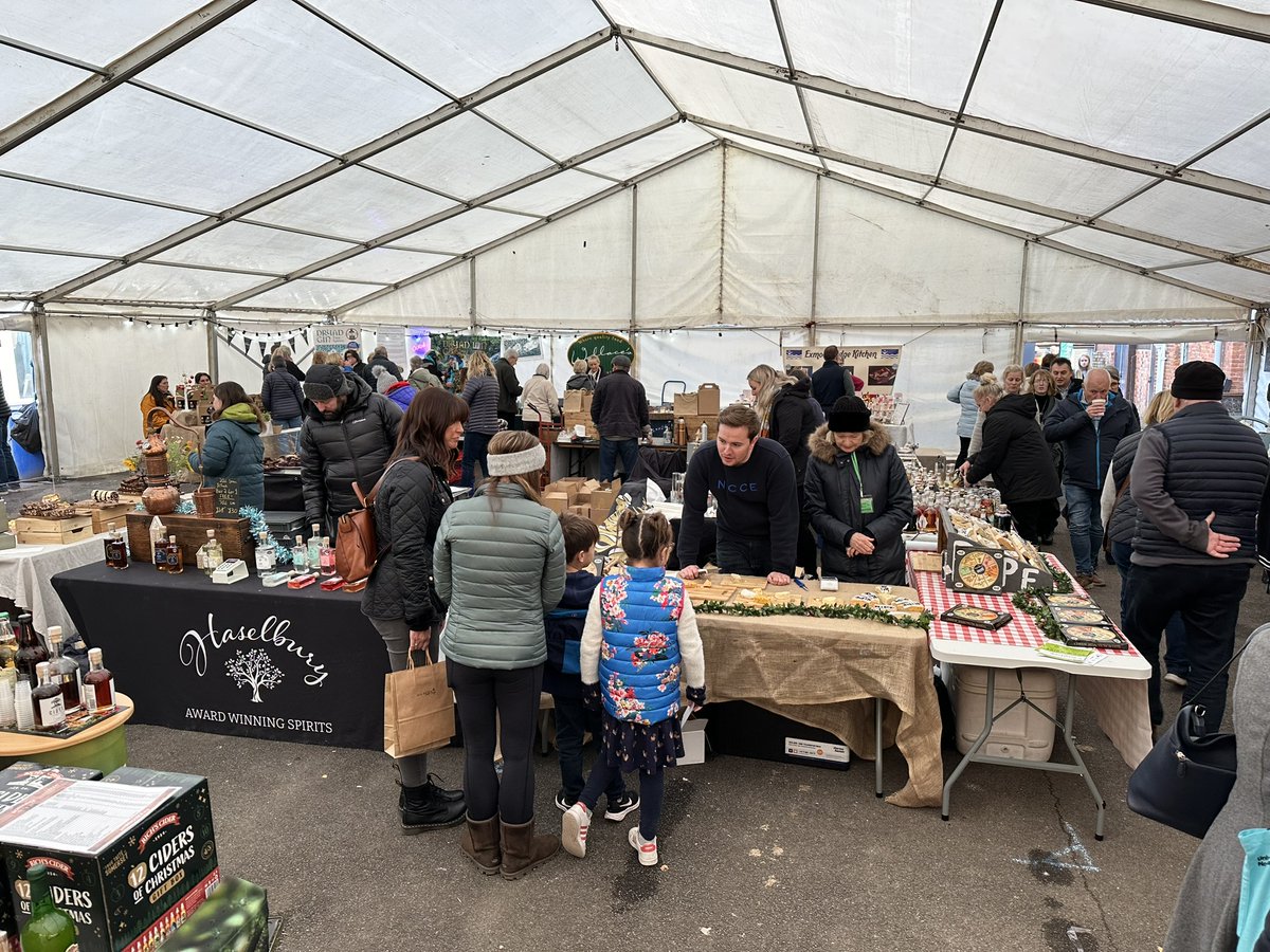 KingsTaunton's tweet photo. The annual #Christmas market and #artisan craft fair at King's College Prep School, The Rural Living Show, has once again been an enormous success, packed with gorgeous products and produce for sale.
#RLS23 #supportsmall #supportlocal https://t.co/vjxl5oobJK