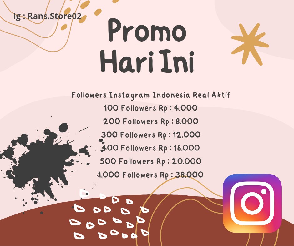 Yo promo Instagram indo