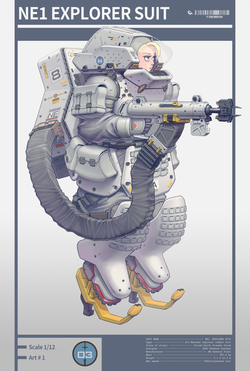 rlawodn40's tweet image. NE1 EXPLORER SUIT
Box art layout is highly inspired by Ma.K. box art