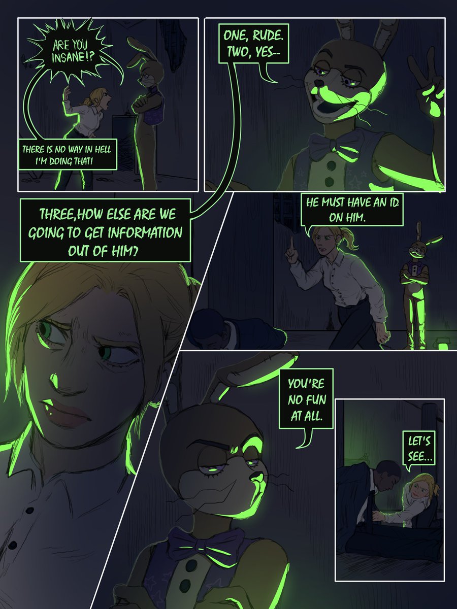 FNAF: Into Madness AU Comic (Official Fan Comic) (@intomadnessfnaf