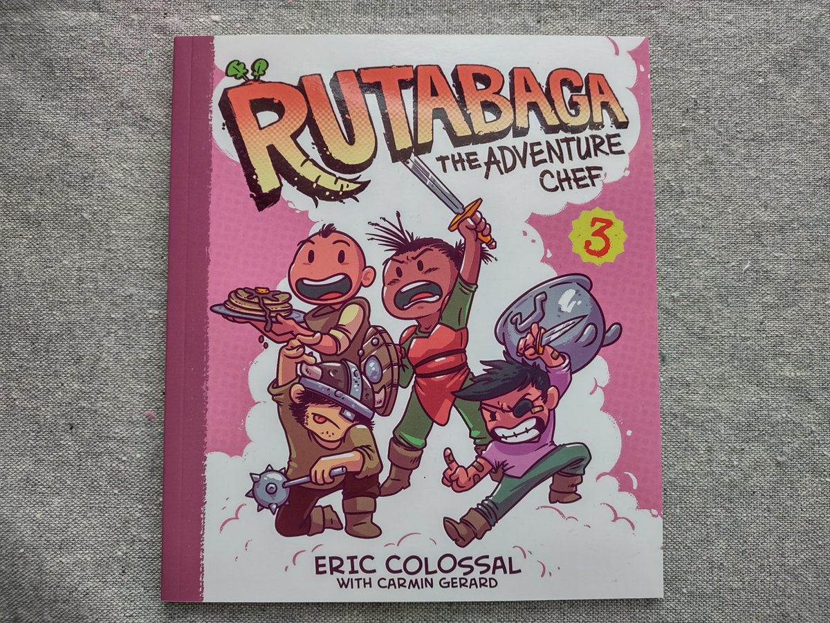 JessFink's tweet photo. Hello hello! Up now in my e t sy s h o p, I'm offering signed &amp; sketched in copies of the new edition of Chester 5000 book one! AND!! Signed and Sketched copies of the long awaited Rutabaga The Adventure Chef book 3!!!! 🍽⚔️🍽⚔️🍽⚔️🍽⚔️🍽⚔️ https://t.co/bA88eG7ti9