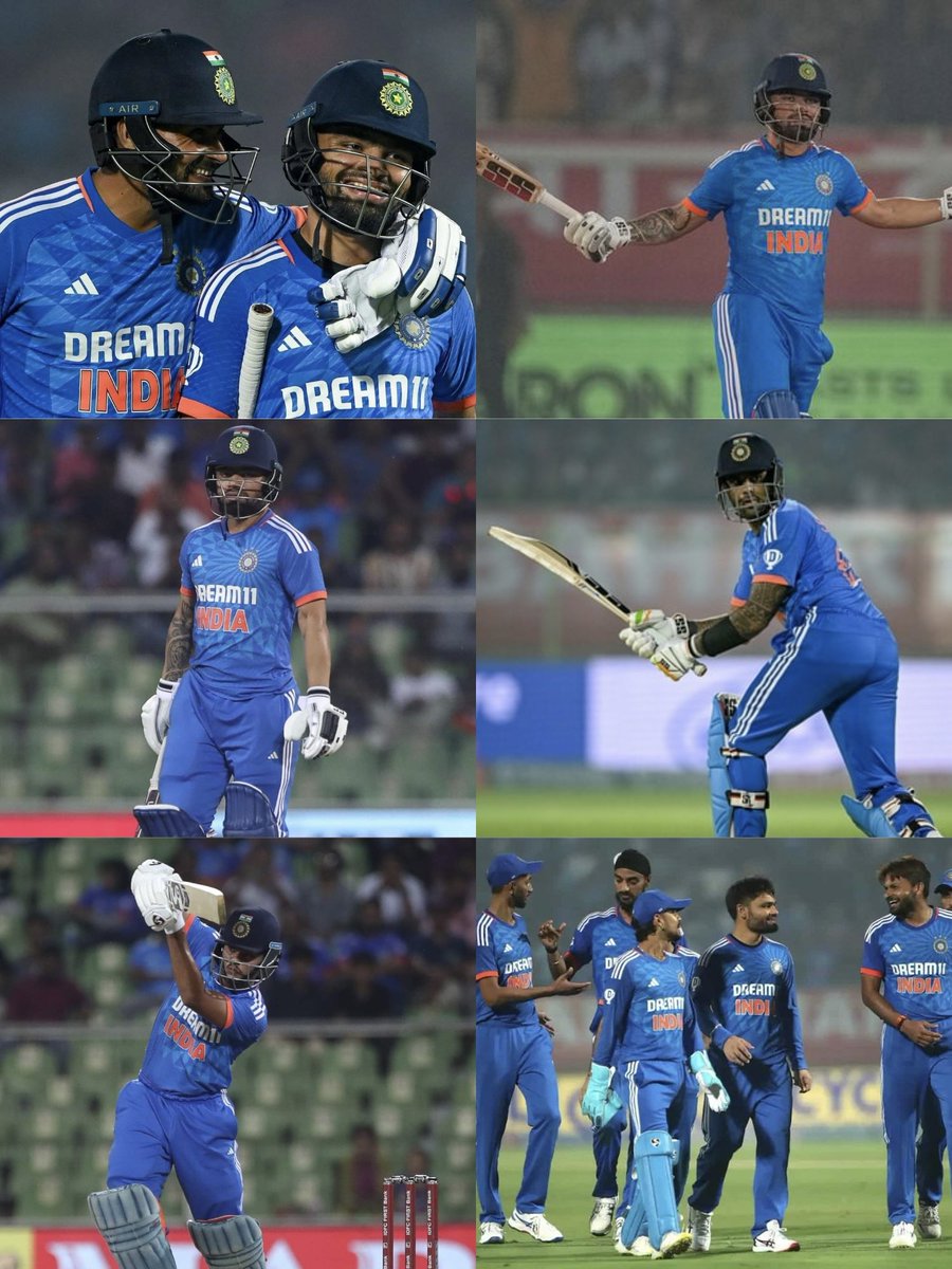 Awanish_Singh's tweet image. #WellPlayed #TeamBharat!

भारत और ऑस्ट्रेलिया के मध्य खेले जा रहे पांच मैचों की #T20I सीरीज के दूसरे मैच में भारतीय क्रिकेट टीम ने बेहतरीन खेल प्रदर्शन करते हुए ऑस्ट्रेलिया को हराकर शानदार जीत हासिल कीI 

टीम के सभी खिलाड़ियों को बहुत-बहुत बधाई!

#TeamIndia #INDvAUS #IPL2024
