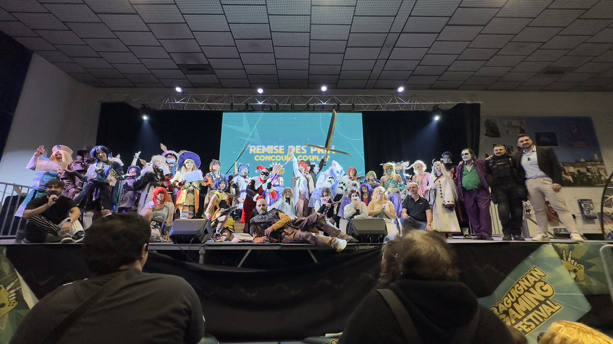 🎉Clap de fin pour le Draguignan Gaming Festival 2023 ! 🌟 Un immense merci à tous les participants, visiteurs, exposants, bénévoles et partenaires qui ont fait de cet événement un moment magique. 🙌✨

#DGF