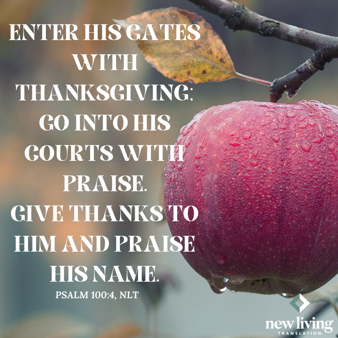 psalm 100 4 nlt