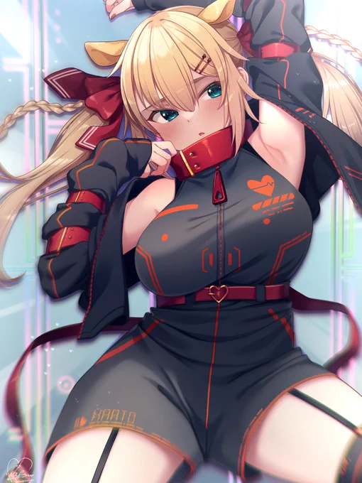 サイバーパンクちゃま #はあとArt 