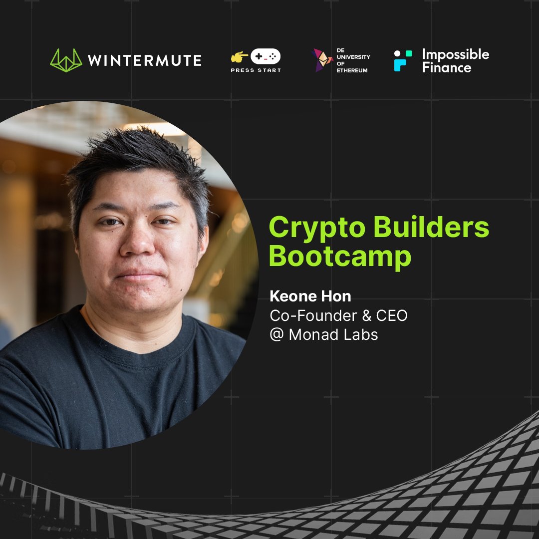 Looking forward to speaking with @jtwald (cofounder @storyverse_xyz and  @zynga) in an upcoming session of Crypto Builders Bootcamp. The whole  lineup is stacked, check it out!
