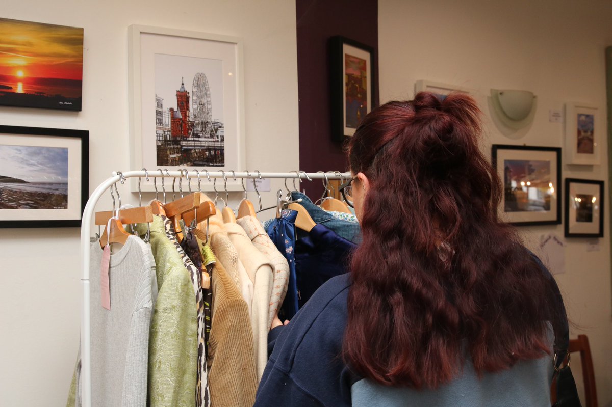 Step into Dorothy’s wardrobe’. 👚👗👠 such a lovely morning <a href="/foxysdeli/">@foxysdeli</a>, with <a href="/LynneFerda/">Lynne Ferda</a> and <a href="/GFerdaJourno/">Georgia Ferda</a> selling their pre loved clothes and jewellery from over the past 30 years! 💝