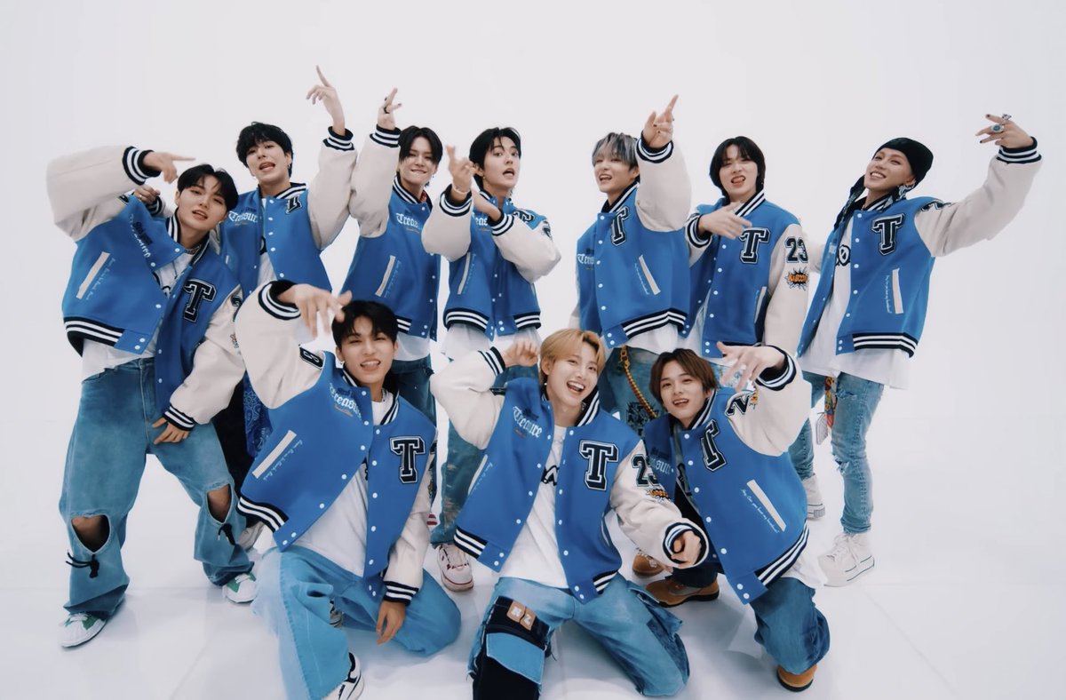 tryeahsure's tweet photo. TREASURE            🤝           BABYMONSTER https://t.co/D2yYbH9Und