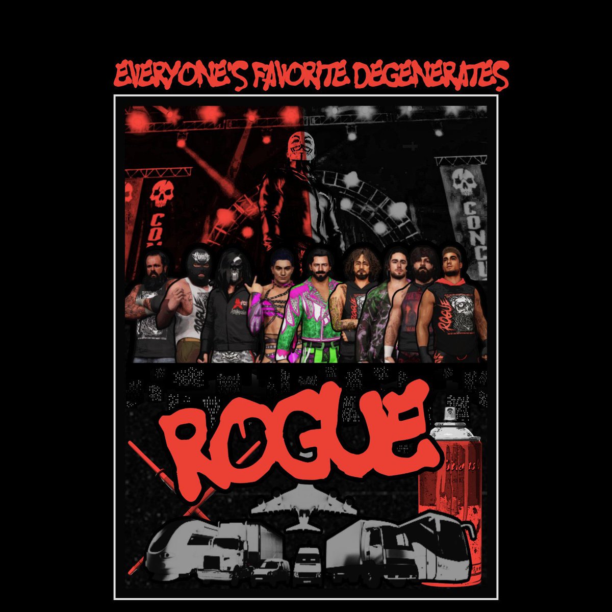 I’ve been in Rogue for a while now if you just realized now. We just trust each other to get shit done unlike your group. If you want some merch I can gladly show you where to buy some.