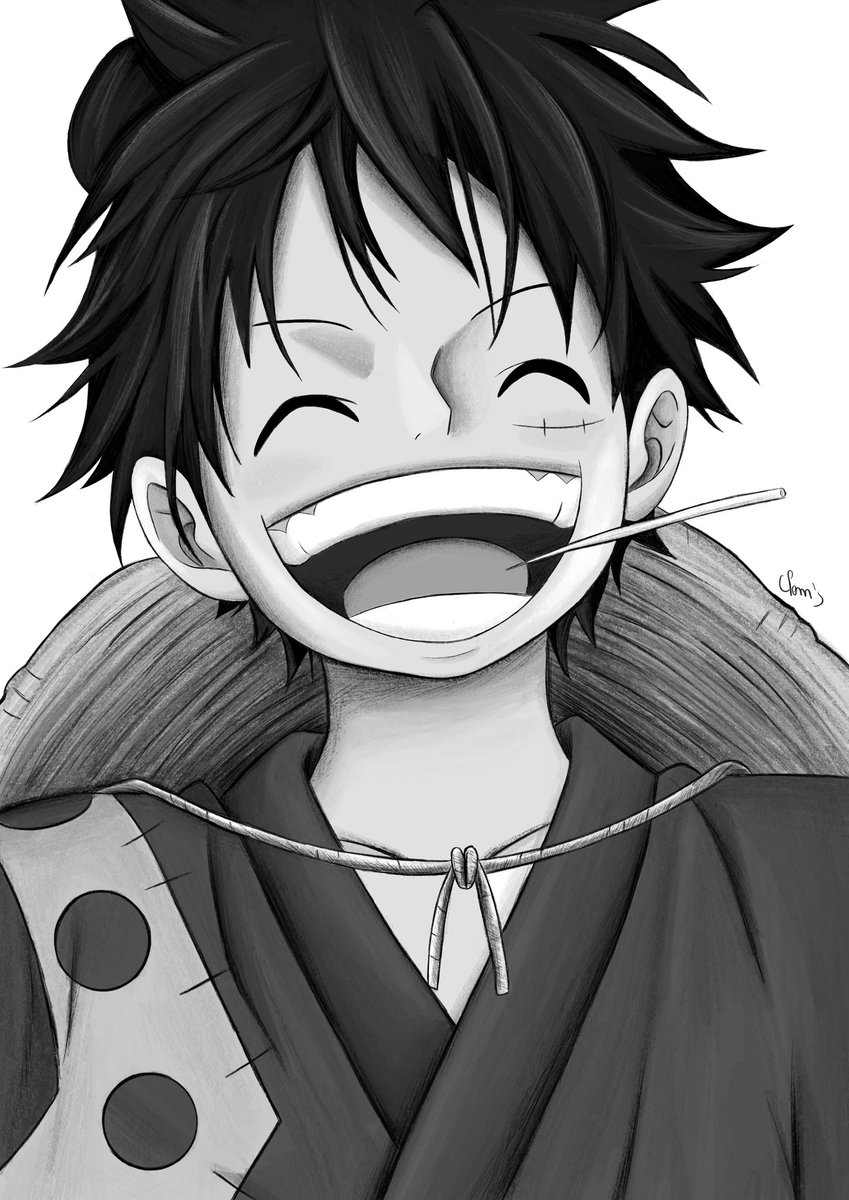 Dessin du ptit Luffy 
#ONEPIECE #ONEPIECE1085 #ONEPIECE1100