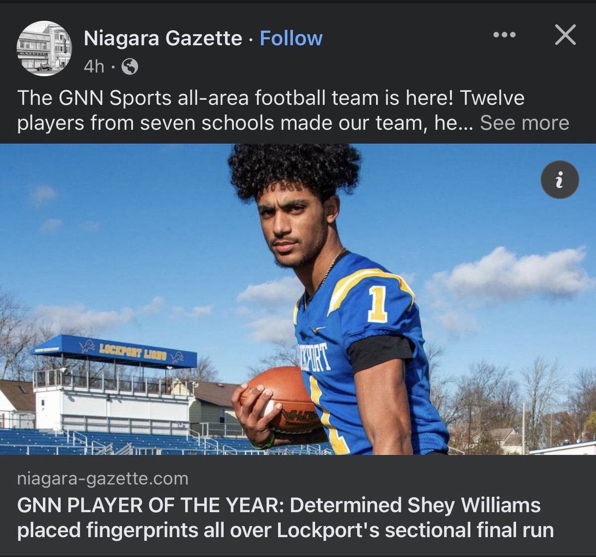 williams_shey's tweet photo. Player of year 
Offensive player of year 
1st team offense 
1500 + all purpose yards in ssz
19 td senior ssz
36 tot td
2400 + tot purpose yards in 2 ssz
🙏🏾
@LKPTFootball https://t.co/JEa4z9Lt3G