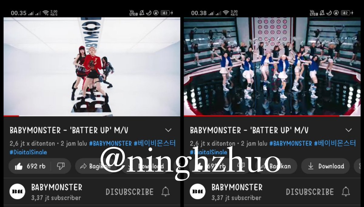 ninghzhuo's tweet photo. @WORLDOFBAEMON Cheers to BABYMONSTER's debut and "BATTER UP" release! Hoping your musical journey scores big and resonates with fans worldwide! 

BATTER UP OUT NOW
#BABYMONSTER_DEBUT_DAY
@YGBABYMONSTER_
#BABYMONSTER #베이비몬스터 https://t.co/lzVxTkNt6O