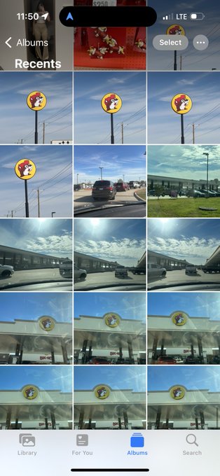 went to buccees and took pics like it was a concert https://t.co/cMe1ZTu6qc