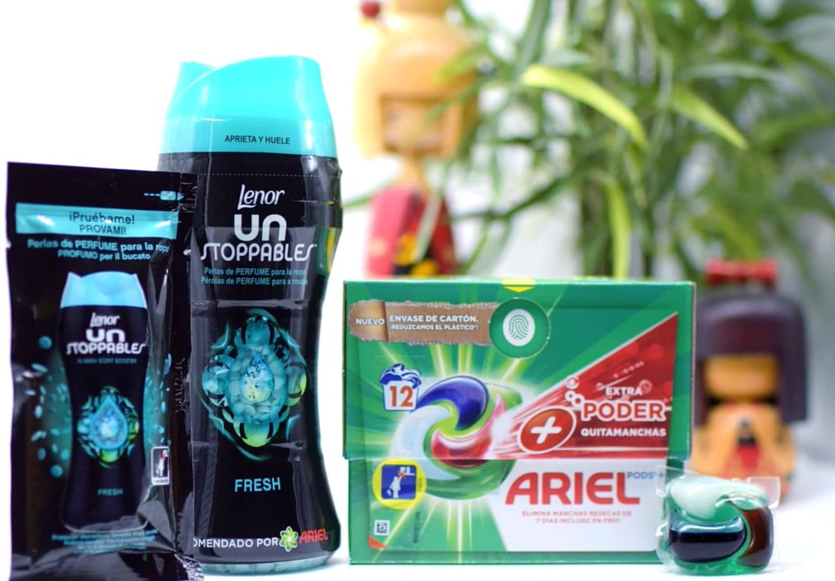 Gracias a @arielespana_es y @lenor_es formamos parte de  la revolución de la colada. Probaremos Ariel PODS y Lenor.

Gracias por elegirnos 👘👕👖🧼

#ColadaxArielyLenor 
#RevolucionaTuColada
#RegaladoPorArielyLenor 
#proximaatiembajadoras
#proximaati