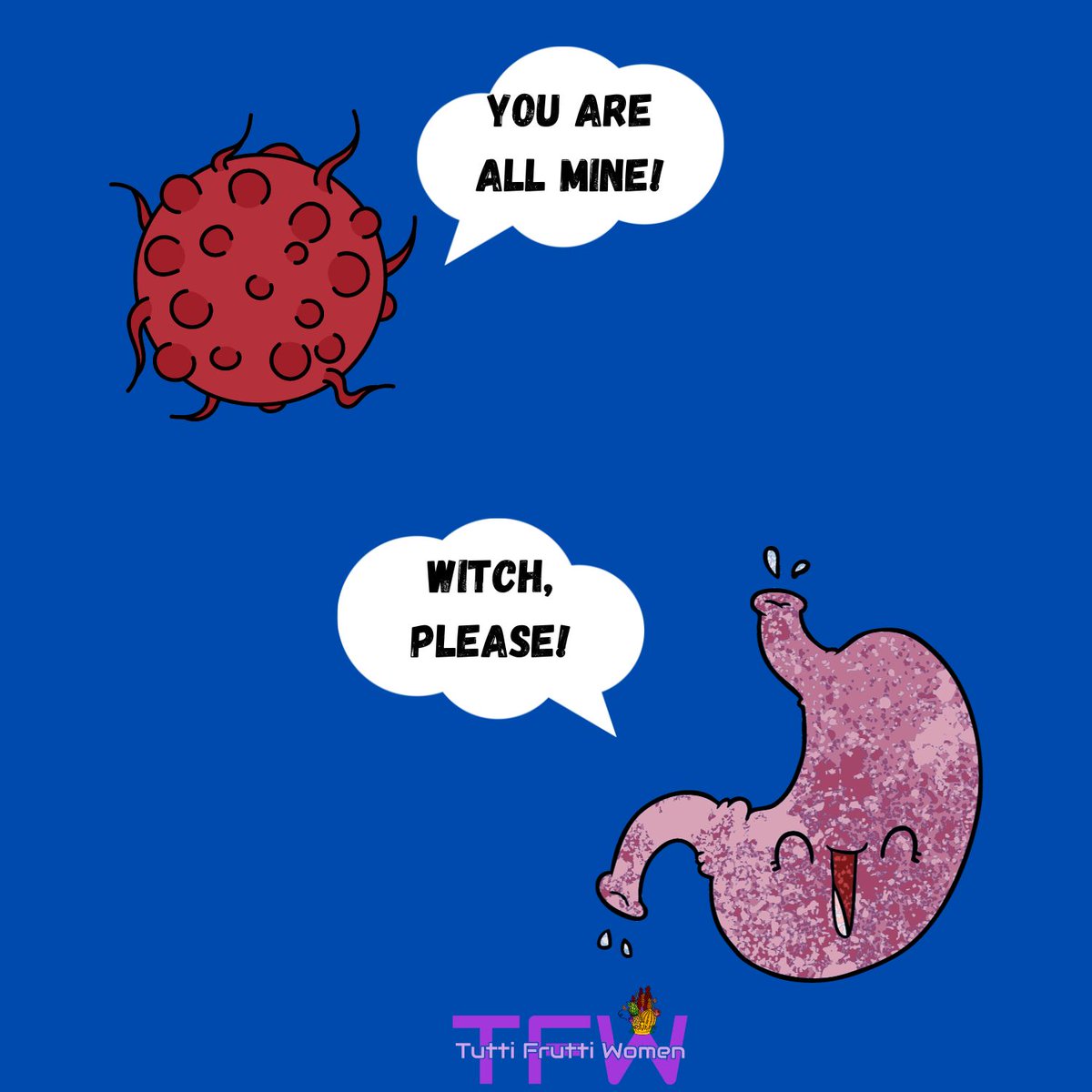 Hey Fruity Fam! 🍓 November is also about #StomachCancerAwareness, and we're diving into the belly of the matter. 

Let's make learning fun & stomach friendly.

Full newsletter here: 
paragraph.xyz/@tfwtalkscance…

Ready? Let's roll those digestion dice.🧵