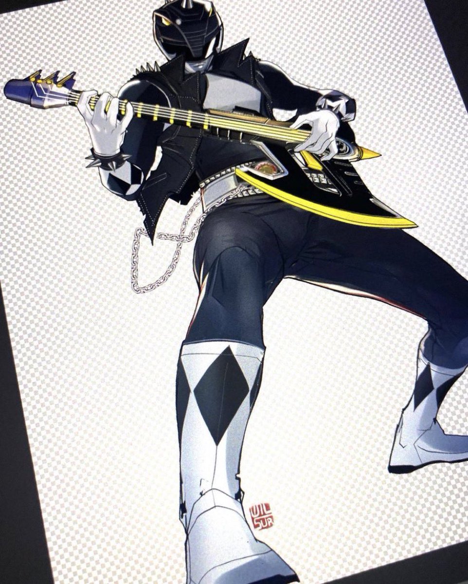 _wilsur's tweet photo. Private commission - Punk Ranger Black🖤🎸
Cheers✨
.
#PowerRangers #BlackRanger #OC https://t.co/55xLmfs7zL