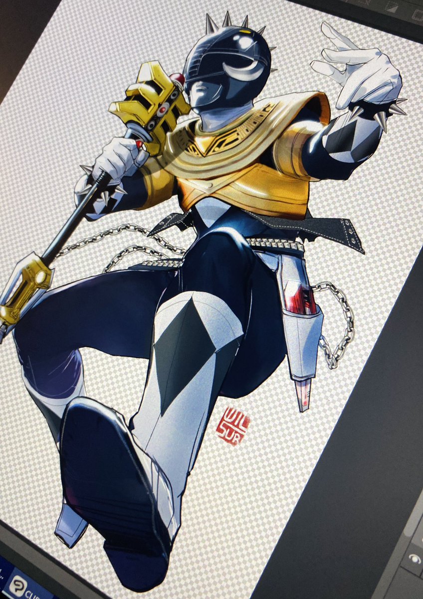 _wilsur's tweet photo. Private commission - Punk Ranger Black🖤🎸
Cheers✨
.
#PowerRangers #BlackRanger #OC https://t.co/55xLmfs7zL