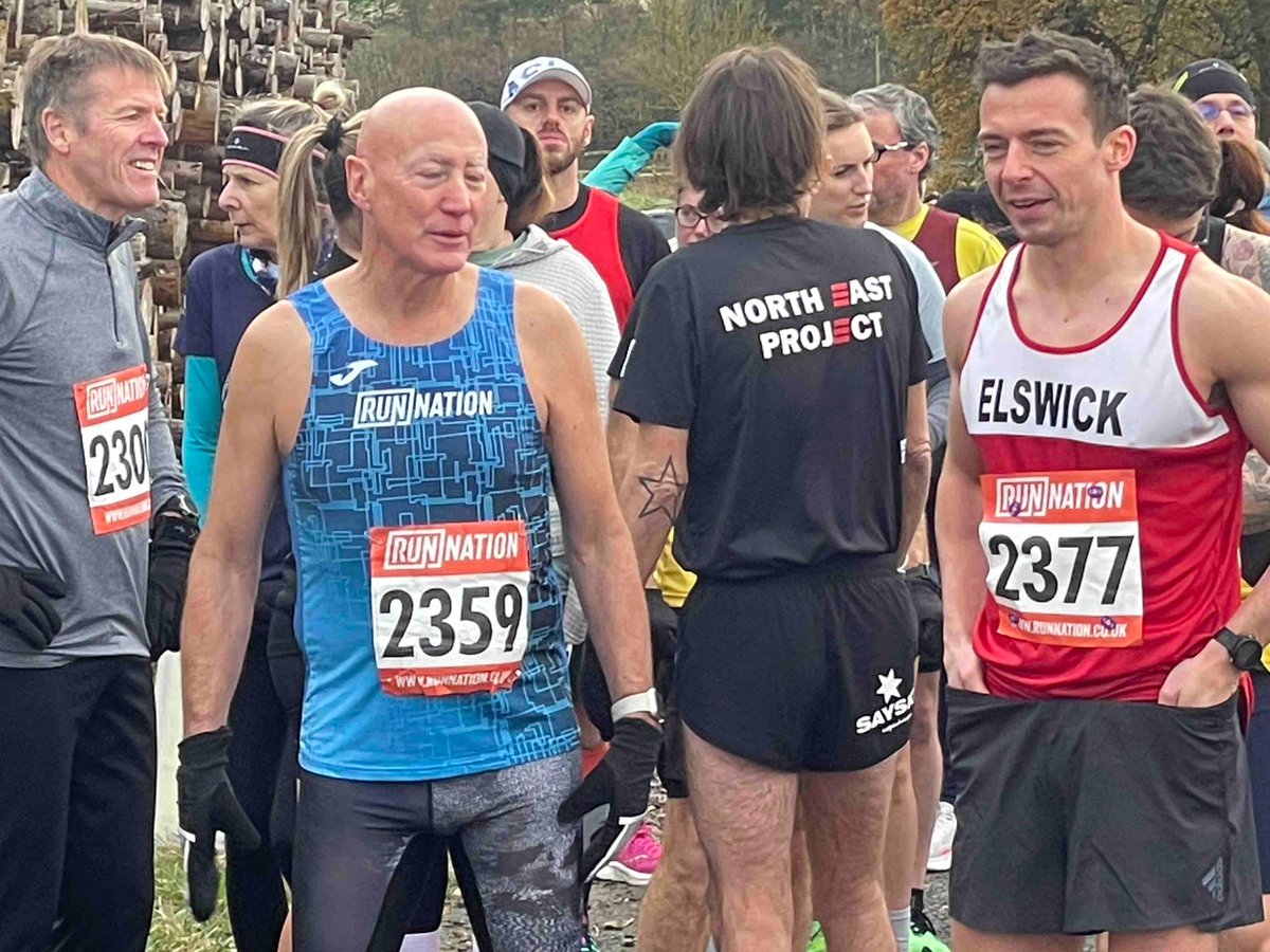 RunNationUK's tweet photo. It was a chilly one this morning at #Matfen for the #Big10miler
Thanks to our local partner Marlish Waters Ltd and the sports nutrition partner Rawvelo https://t.co/BoMcUDQ22U